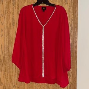 ❤️Women’s V-neck Rhinestone Blouse❤️